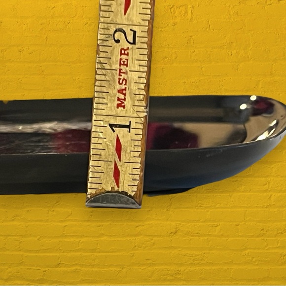 Vintage Black Tray Featuring Inlay Chickadee Birds | by Couroc Monterey - Picture 8 of 8